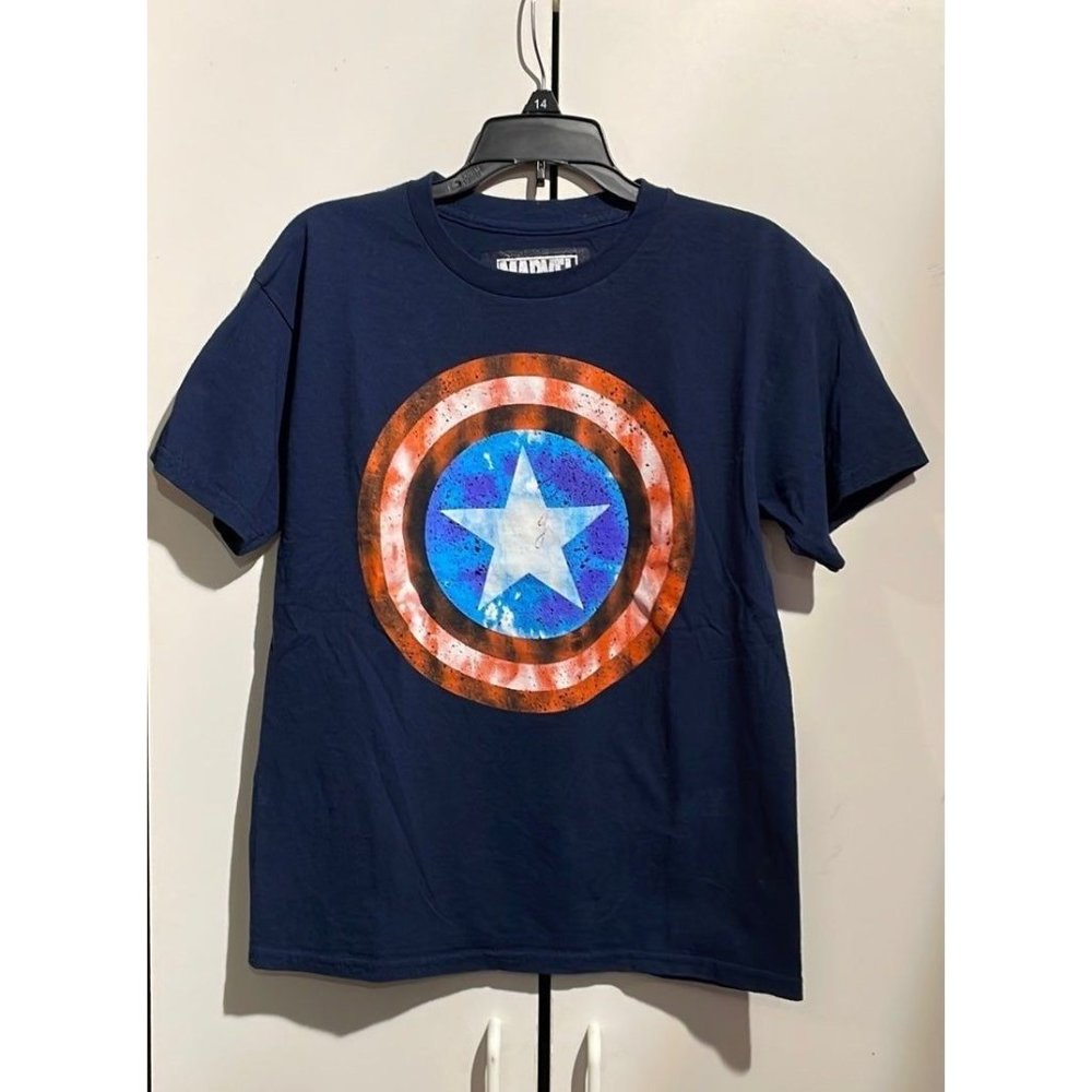 Marvel Captain America Graphic T-Shirt Boy’s Size L